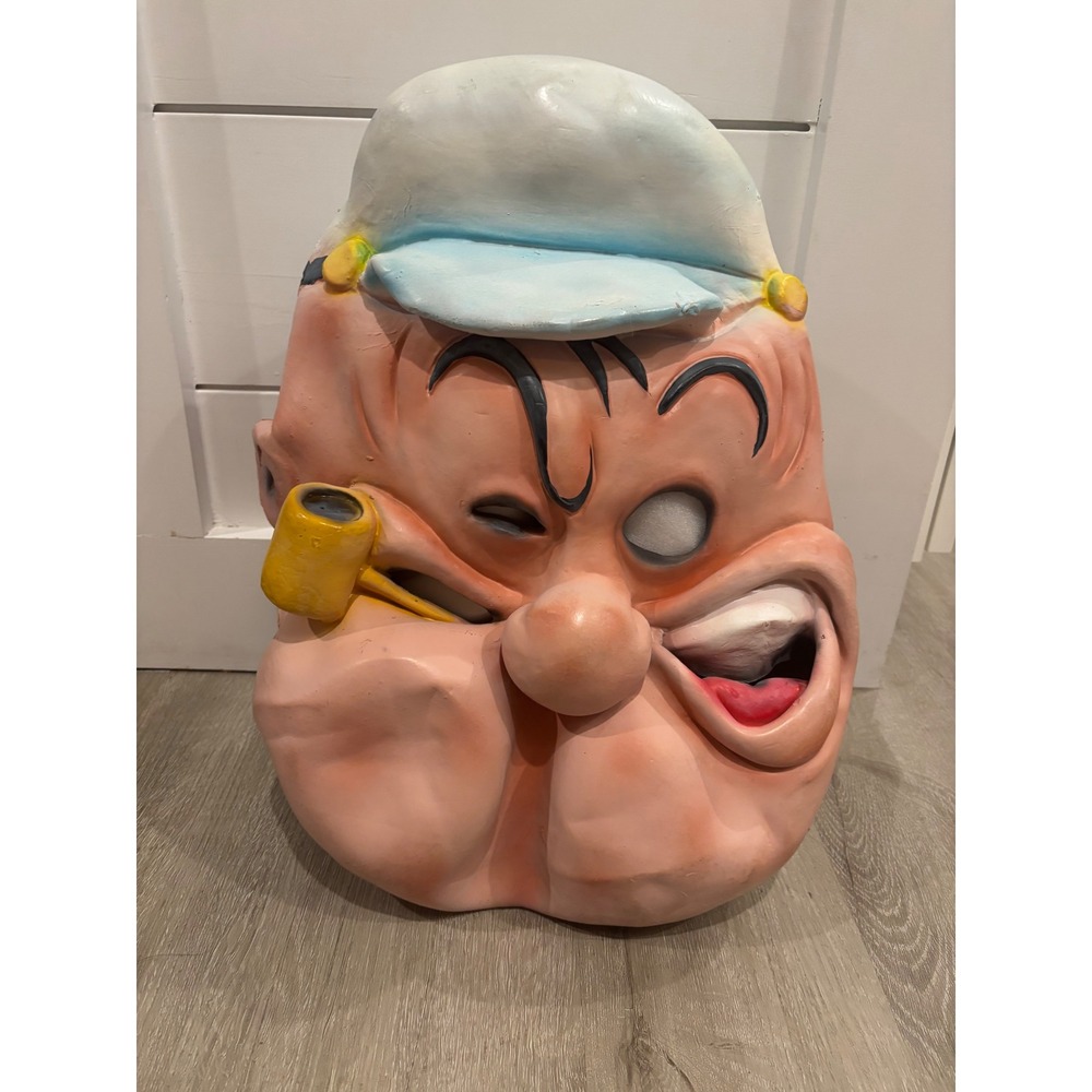 RARE 2001 Vintage Popeye The Sailor Mask cinema secrets